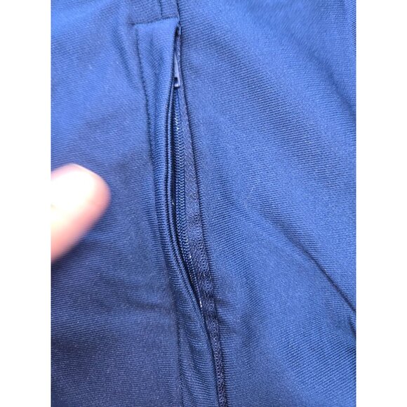 Under Armour Mens Navy Fitted Full-Zip Track Jacket Large - Picture 5 of 8